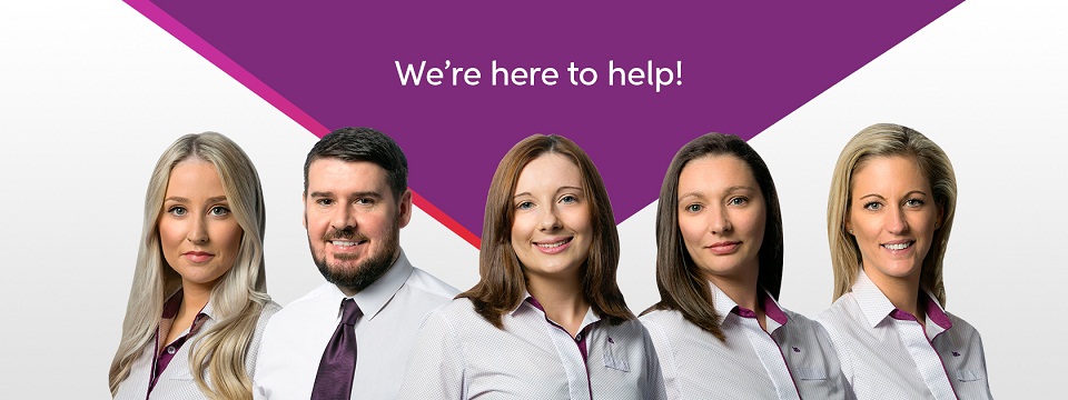 AIB branch staff posing for a picture.